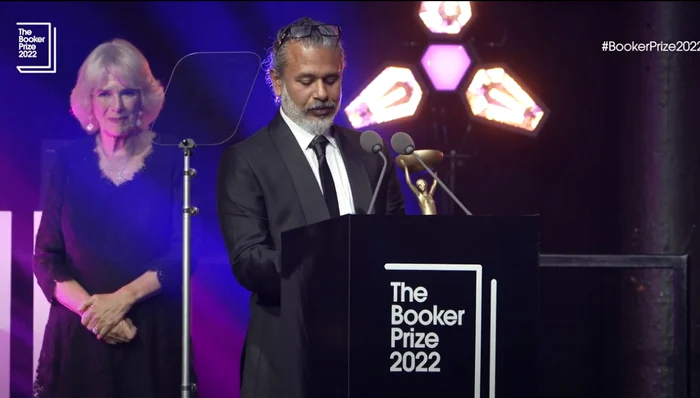 Shehan Karunatilaka ete câștigătorul premiului Booker Prize 2022 FOTO: Captură video