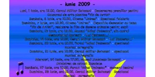 Botoşani: Copii de la "Vis de artist" comunică prin artă