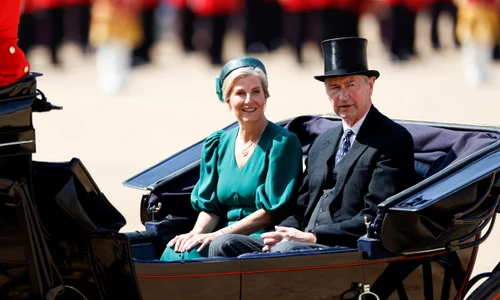 Sophie, Ducesă de Edinburgh, și viceamiralul Sir Timothy Laurence  laTrooping The Colour 2025, GettyImages (2) jpg
