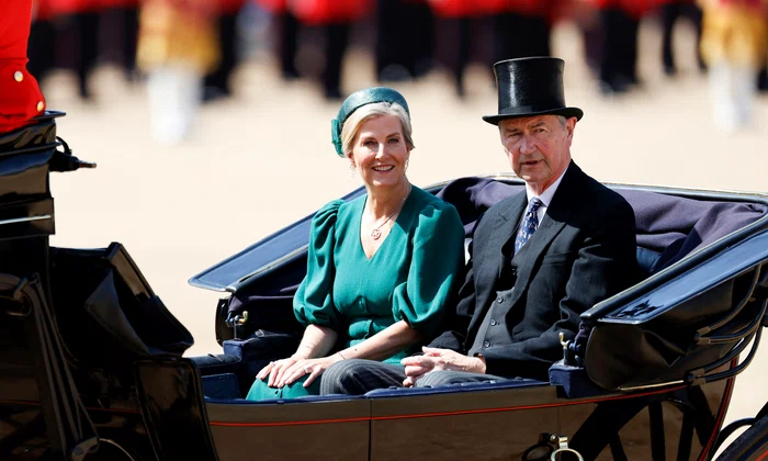 Sophie, Ducesă de Edinburgh, și viceamiralul Sir Timothy Laurence  laTrooping The Colour 2025, GettyImages (2) jpg