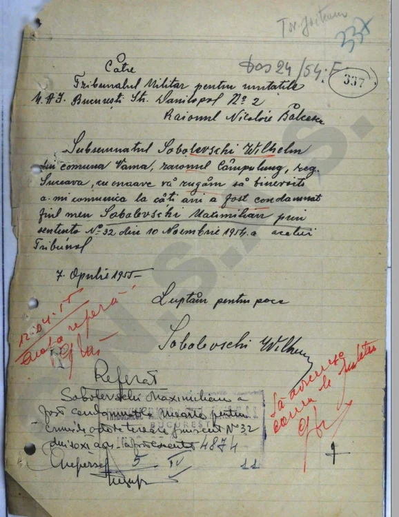 Document din arhiva CNSAS