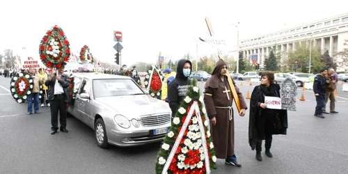 Medici protesteaza in Piata Victoriei foto eduard enea 13
