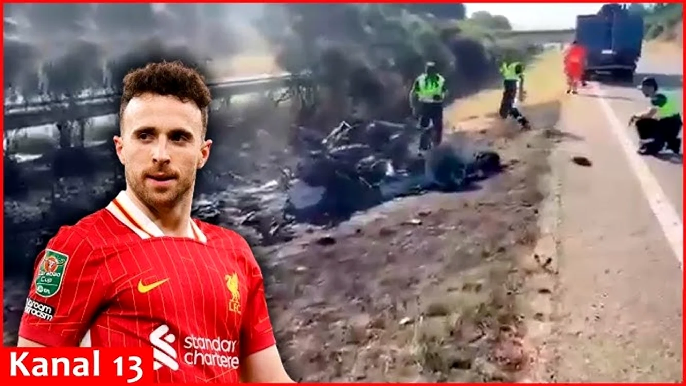 Diogo Jota conducea un Lamborghini