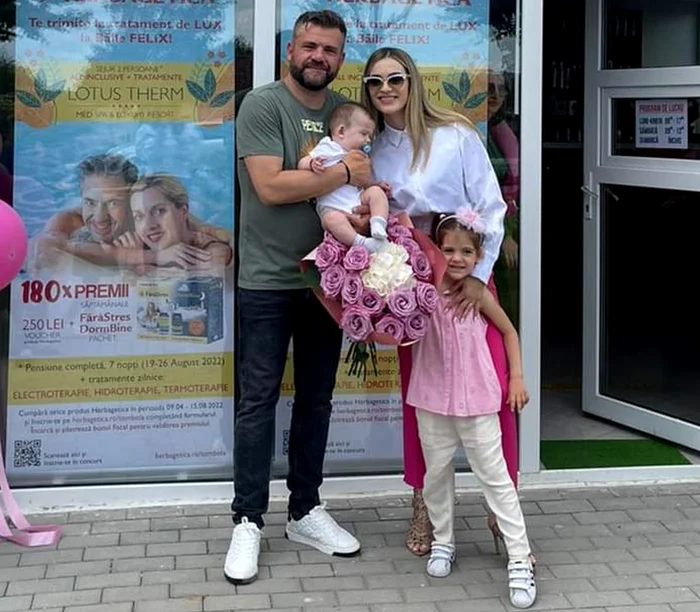 Viorel Șipoș are un băiețel de doar 8 luni
