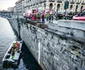 Autobuz prăbușit în râu în Torino, Italia FOTO Profimedia 