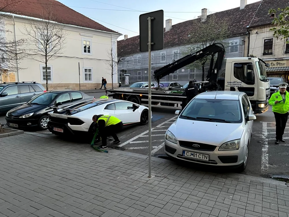lamborghini ridicat cluj