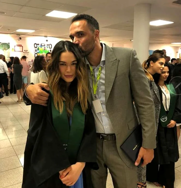 Ioana Ţiriac, alături de fratele ei mai mare, Ion Alexandru Ţiriac