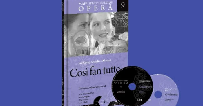 Opera lui Mozart „Così fan tutte“