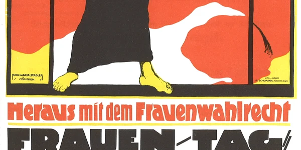 Frauentag 1914 Heraus mit dem Frauenwahlrecht jpg