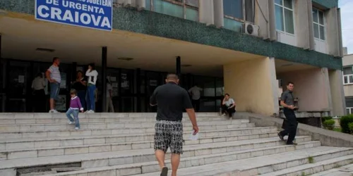 Spitalul Judeţean de Urgenţă din Craiova. 
