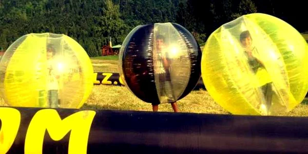 Distracţie de vară pe pârtie în Poiana Braşov