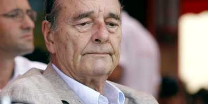 Fostul preşedinte francez Jacques Chirac