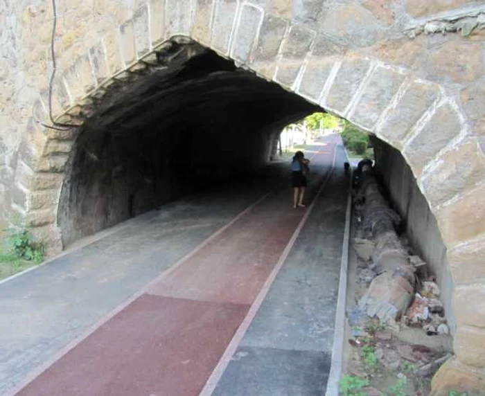 Piasta de biciclete de pe malul Begăi FOTO Ştefan Both