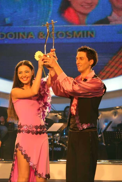 Cosmin Stan şi Doina Ocu dansez foto pro tv