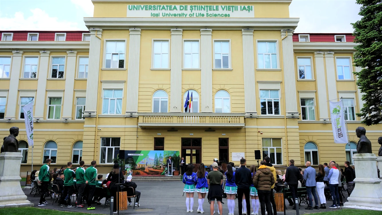 Universitatea de Ştiinţele Vieții „Ion Ionescu de la Brad” Iaşi SURSĂ Facebook USAMV Iaşi