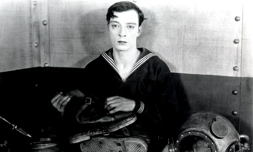 Buster Keaton, în „The Navigator” (1924)