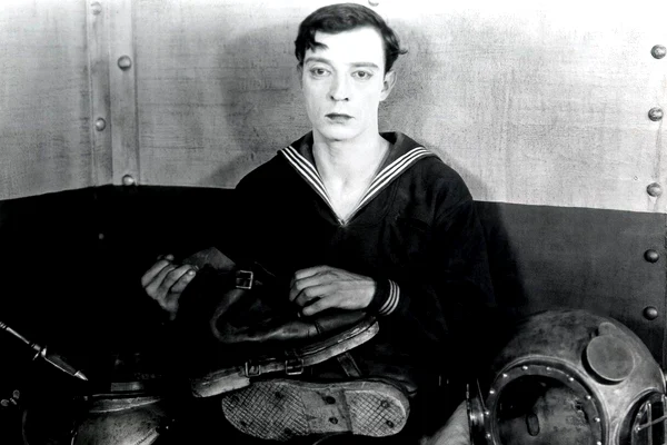 Buster Keaton, în „The Navigator” (1924)