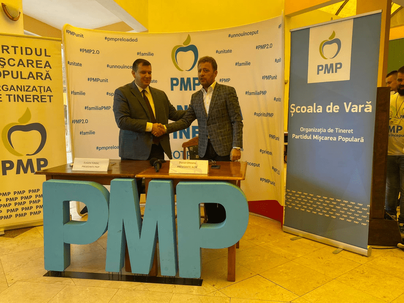 PMP vrea alianță cu ALDE. Ce spune șeful Alianței Liberalilor Democrați despre „consolidarea dreptei” VIDEO