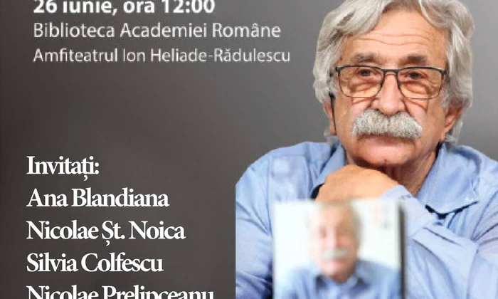 Petre Mihai Băcanu, în dialog cu cititorii, la Biblioteca Academiei Române