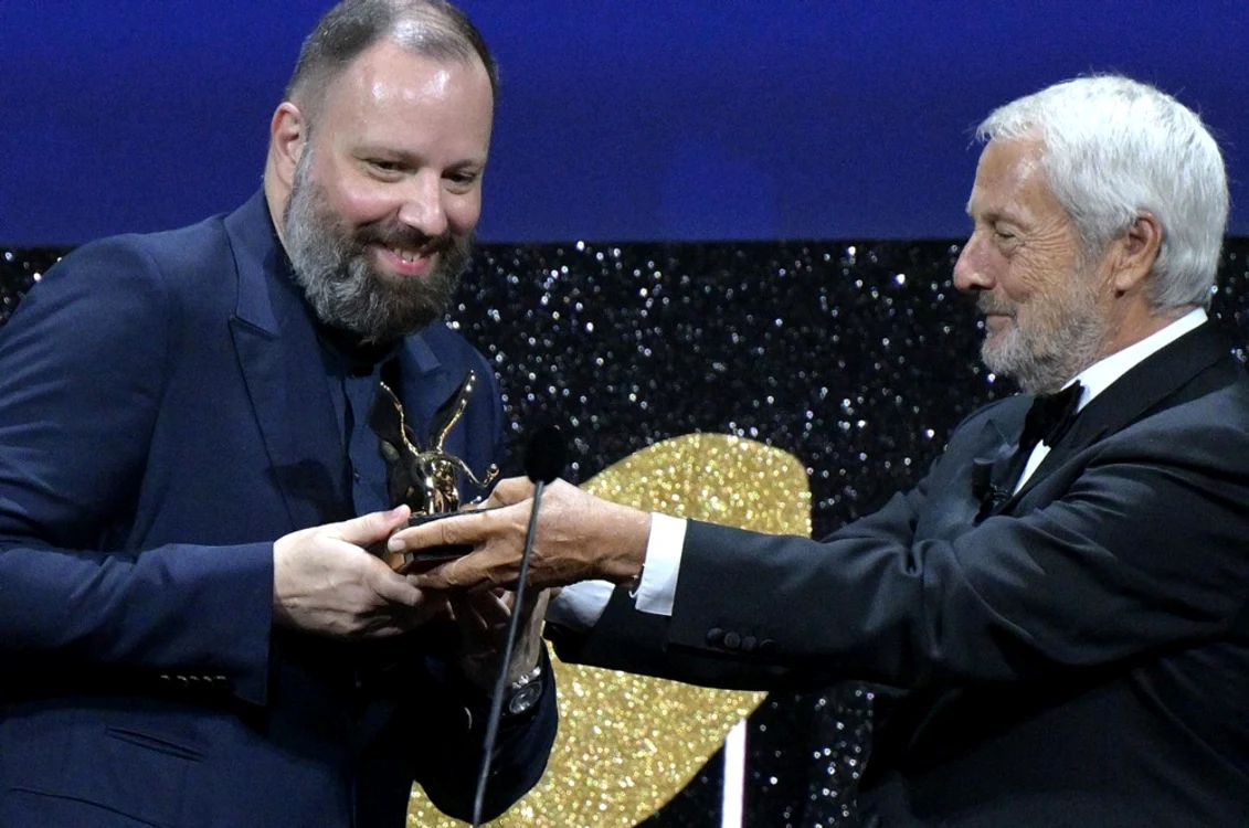 Yorgos Lanthimos, câștigătorul premiului Leul de aur la Veneția FOTO EPA