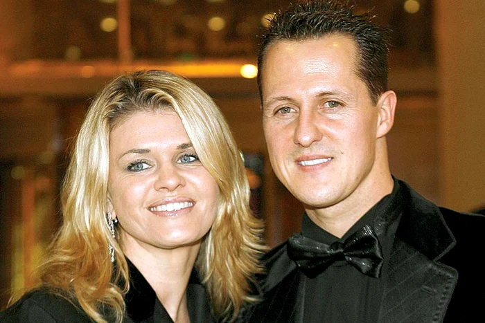 Corinna şi Michael Schumacher (FOTO: AFP)