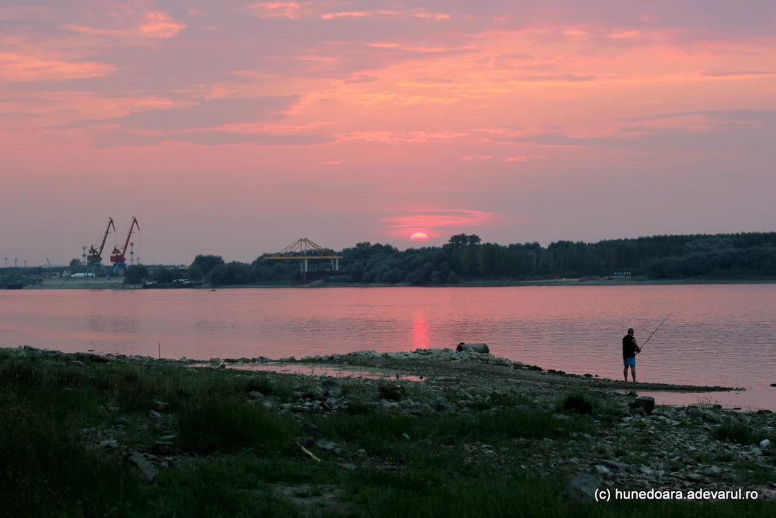 Fluviul Dunăra. Foto: Daniel Guță. ADEVĂRUL