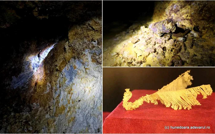 Interiorul unei mine de aur. Foto Daniel Guță ADEVĂRUL