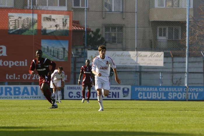 Mijlocaşul "interist" Mihai Răduţ nu este refăcut pentru partida cu CFR Cluj
