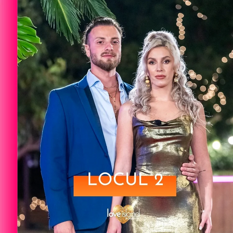 Călin și Denisa au obținut locul 2 la Love Island, în marea finală / Sursă foto: Instagram