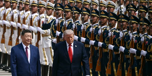 Trump, primit de Xi Jinping la Beijing FOTO AFP
