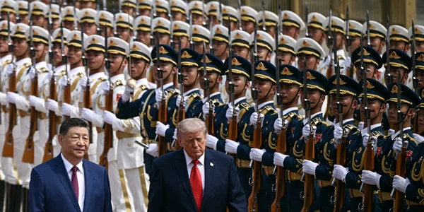 Trump, primit de Xi Jinping la Beijing FOTO AFP