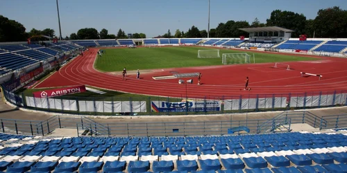 Stadionul „Emil Alexandrescu“ din Copou   FOTO: Florin Chirica