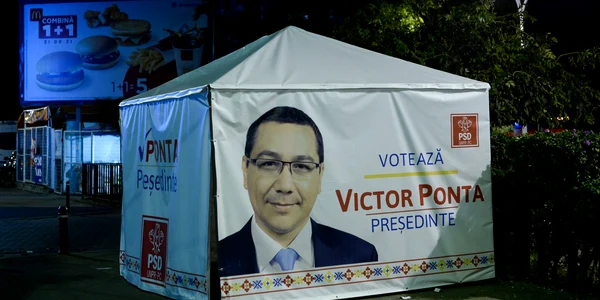 Cort campanie electorala FOTO Mediafax