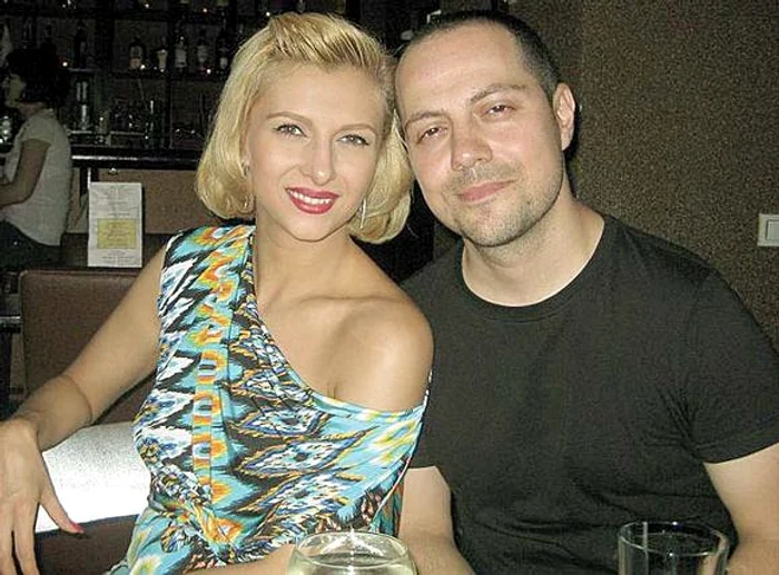 Lora, împreună cu Dan Badea, pe vremea când formau un cuplu de invidiatFoto: Arhivă personală