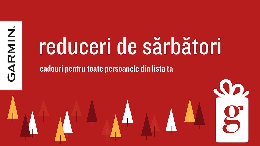 Reduceri de Sărbători la Garmin Romania:  peste 80 produse cu discounturi de până la 46%