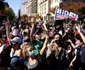 Sărbătoare şi parade la Washington după anunţul victoriei lui Joe Biden FOTO EPA-EFE / Michael Reynolds