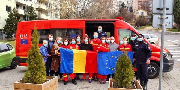 medici romani misiune in Slovacia Foto Facebook DSU
