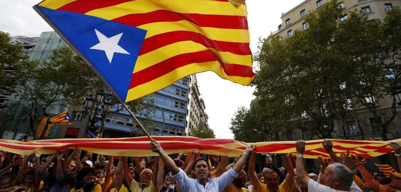 Protest Catalonia FOTO REUTERS