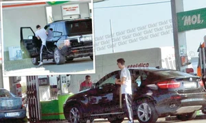 Bianca Drăguşanu a intrat şi a ieşit  din benzinărie fără să i arunce vreo  privire lui Olăroiu jr jpeg