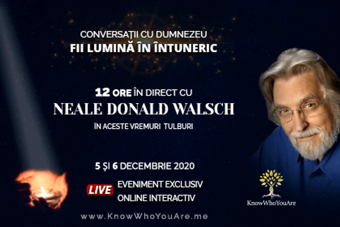 Neale Donald Walschfoto: stiucinesunt.ro