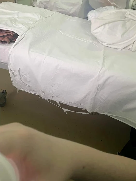 Imagine de la Clinica de Ginecologie 1, a Spitalului Județean. FOTO: Arhiva pacient