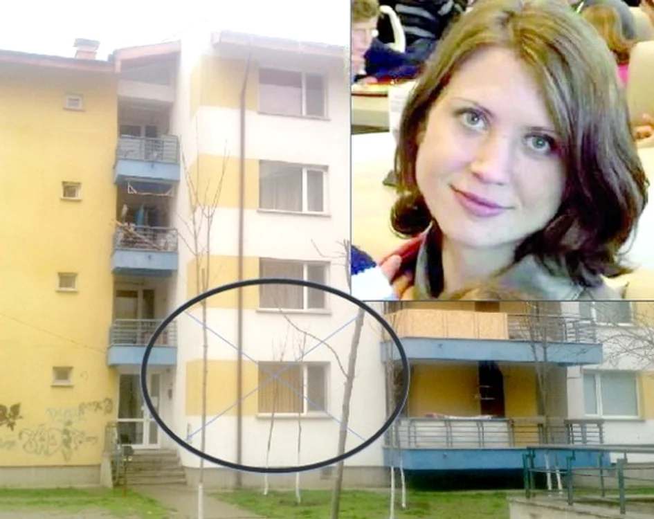 Femeia a fost găsită în casă spânzurată de o ţeavă de la intrarea din apartamentFOTO: ziaruldeiasi.ro