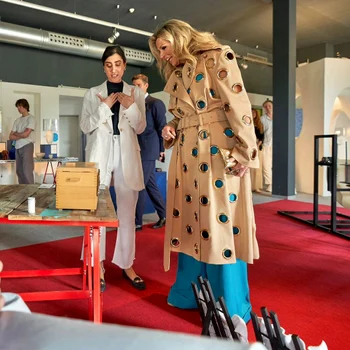 Regina Maxima a Olandei la Milano