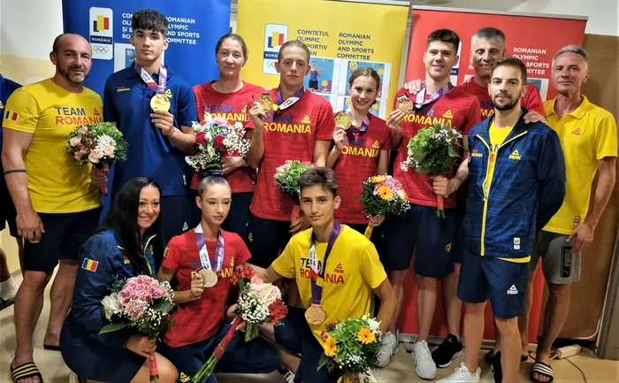 Echipa de natație a României, cea mai bună la FOTE 2023. Foto Facebook