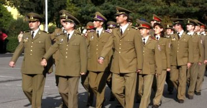 Sibiu: Studenţii de la Academie au depus jurământul militar