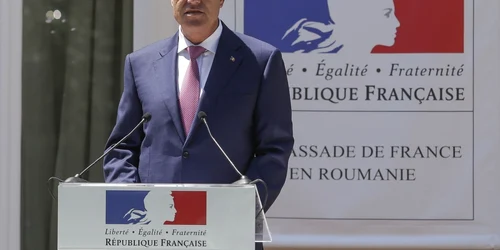 Klaus Iohannis la Recepţie cu ocazia Zilei Naţionale a Franţei la Ambasada franceză din Bucureşti. FOTO Inquam Photos