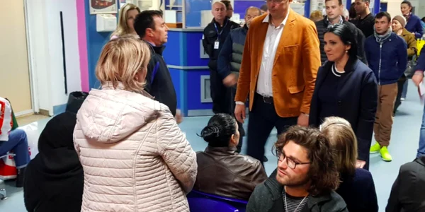 Sorina Pintea control la Spitalul de Urgenţă Constanţa Sursa CJC