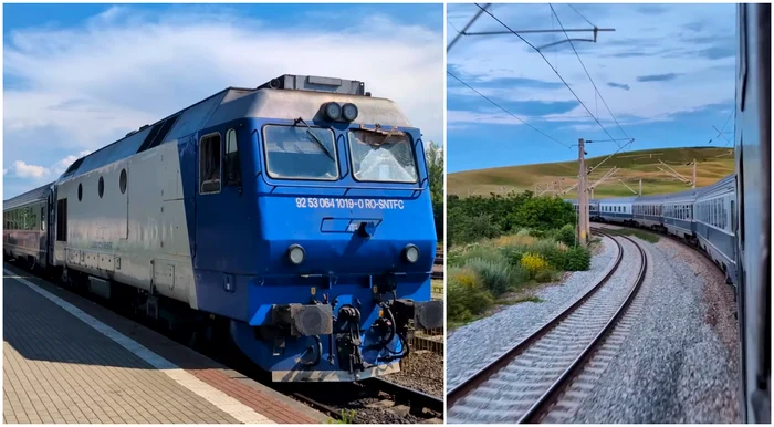 14 ore prin România, într-un tren de peste 60 de ani/ sursa captura Youtube 