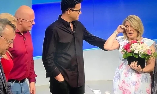 Sandra Stoicescu a plâns din pricina emoţiilor chiar în direct jpeg