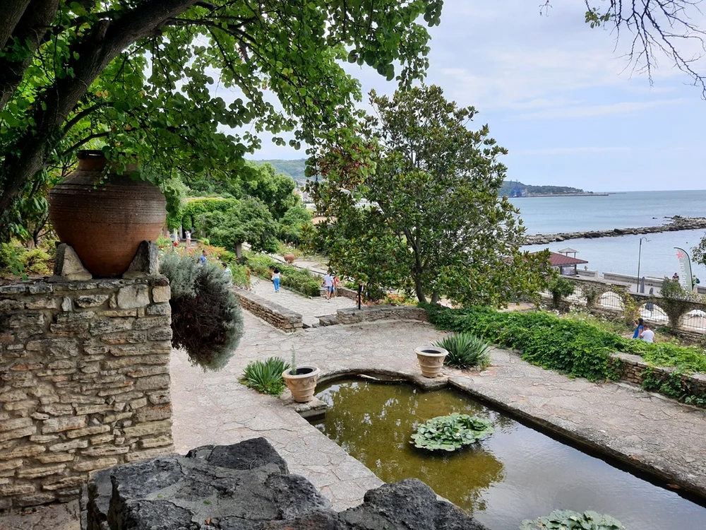 Panorama la domeniul regal de la Balcic. FOTO: R.F.